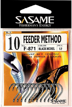 Крючок Одинарный Sasame Feeder Method NS №10 