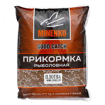 Прикормка Minenko "Good Catch" 0,7кг #Плотва Прикормка Minenko "Good Catch" 0,7кг #Плотва