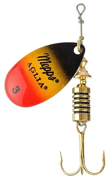 Блесна вращающаяся Mepps Aglia Fluo 3, 6,5г #Furia