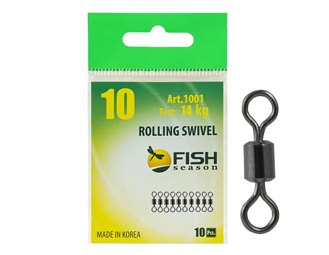 Вертлюг цилиндр. №10, 14кг, 10шт