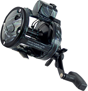 Катушка мультипликаторная Black Side Drafter PRO LC (счетчик лески) Катушка мультипликаторная Black Side Drafter PRO LC (счетчик лески)