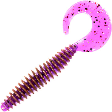 Приманка силиконовая Lucky John UltraWorm Curly 2" #S13 Приманка силиконовая Lucky John UltraWorm Curly 2" #S13
