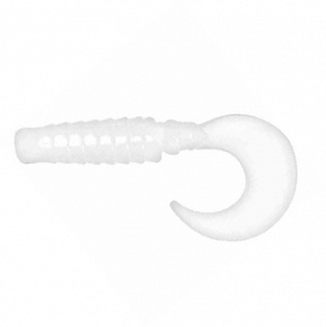 Силиконовая приманка LureMax Ebisu 1.8" #020 Glow White