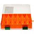 Коробка рыболовная Fisherbox 240D 240x150x50, оранжевая,