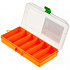 Коробка рыболовная Fisherbox 216 220x120x30, оранжевая