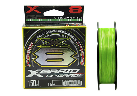 Плетеный шнур YGK X-Braid Omnium X8 Upgrade # 1 22lb 10кг 0,165мм 150м #Зеленый (Green) Плетеный шнур YGK X-Braid Omnium X8 Upgrade # 1 22lb 10кг 0,165мм 150м #Зеленый (Green)