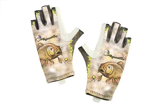 Перчатки Aquatic (размер L/XL, CARP CAMO) Перчатки Aquatic (размер L/XL, CARP CAMO)
