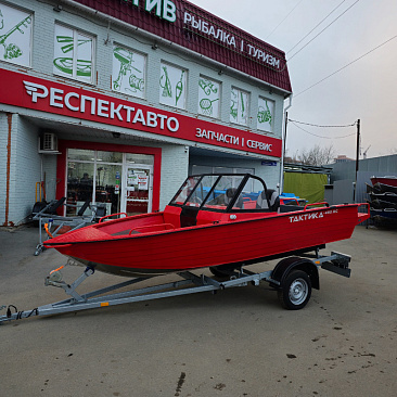 Лодка алюминиевая Тактика 460ДС Comfort
