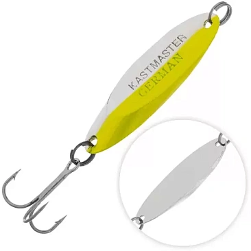 Блесна колеблющаяся German Kastmaster 105 45мм 10,5г Y08 Блесна колеблющаяся German Kastmaster 105 45мм 10,5г Y08