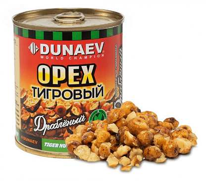 Добавка для прикормки Dunaev 320мл #Тигровый орех дробленый Добавка для прикормки Dunaev 320мл #Тигровый орех дробленый