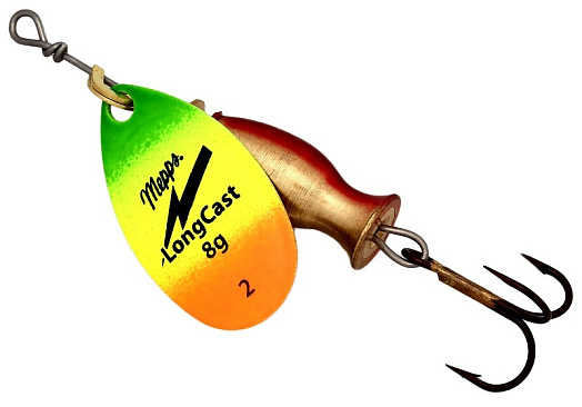 Блесна вращающаяся Mepps Aglia LongCast 2, 8г #Tiger Блесна вращающаяся Mepps Aglia LongCast 2, 8г #Tiger