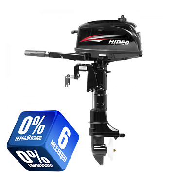 Лодочный мотор Hidea HD5FHS (2т, S нога)