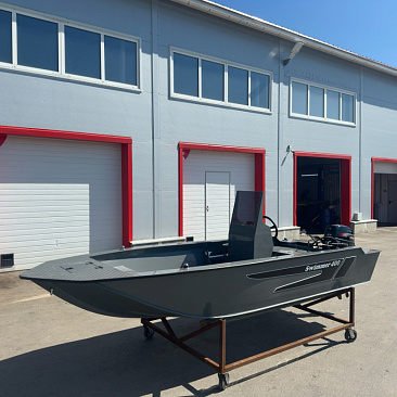 Лодка ПНД Swimmer 400 c мотором