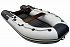 Лодка ПВХ Ривьера Компакт 3600 НДНД #светло-серый/черный