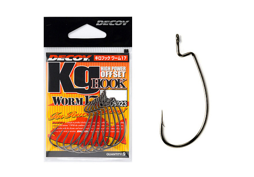 Крючок Офсетный Decoy Worm 17 №6 9шт