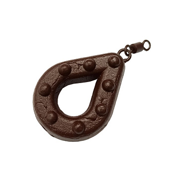 Груз "Gripper" F-Fishing, коричневый, 40г, 2шт Груз "Gripper" F-Fishing, коричневый, 40г, 2шт