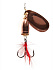 Блесна вращающаяся Lucky John Bell Spin 3, 8,5г #CRD