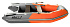 Лодка ПВХ Gladiator Light B B280, фанерная слань #оранжево-тёмносерый